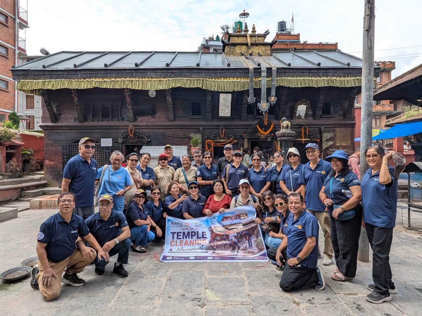 Temple Cleaning